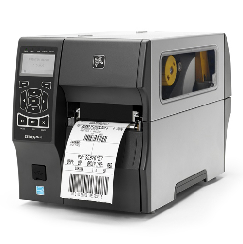 Zebra specialty thermal printers.